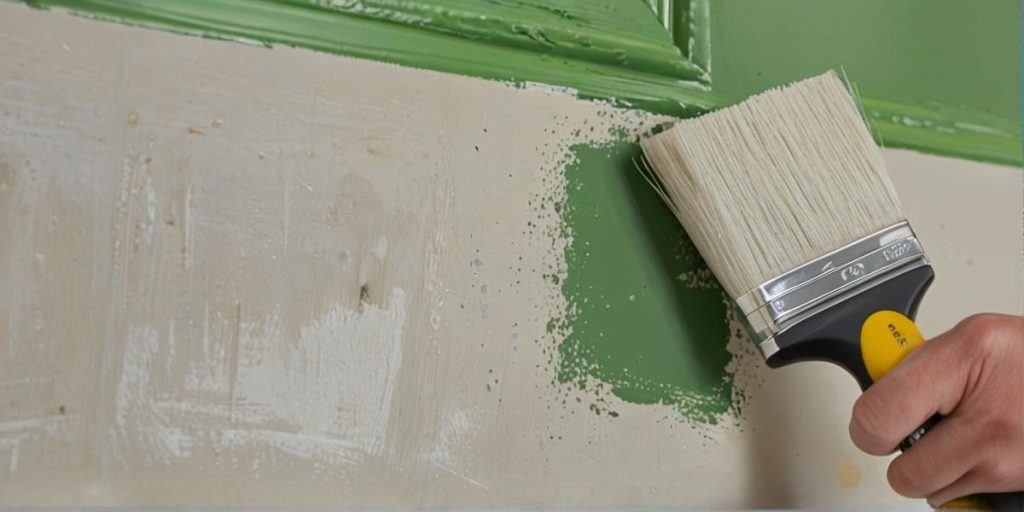 3 couches de peinture et toujours des traces