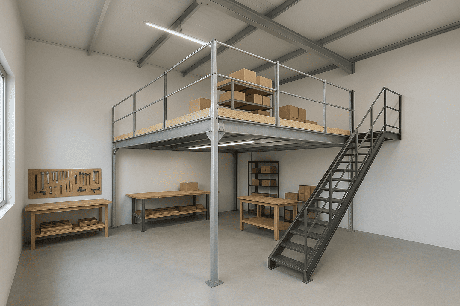 mezzanine industrielle