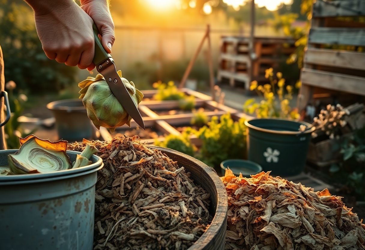 Artichauts et compost : Tout ce qu’il faut savoir