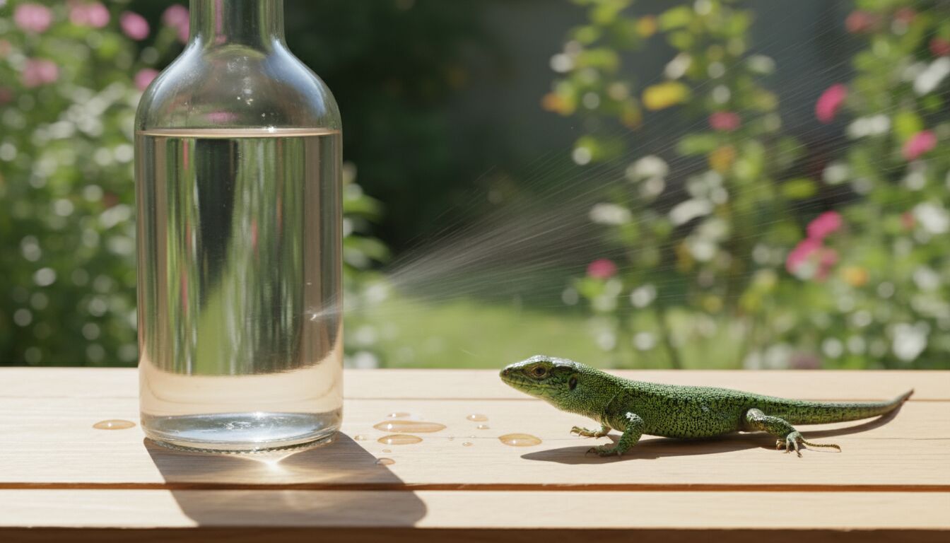 Découvrez comment utiliser le vinaigre blanc pour chasser efficacement les lézards de votre maison grâce à nos conseils simples et naturels.