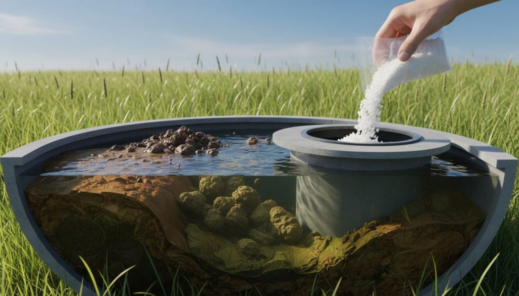 Découvrez l'efficacité des cristaux de soude pour l'entretien et le nettoyage de votre fosse septique. Conseils d'utilisation et précautions à prendre.