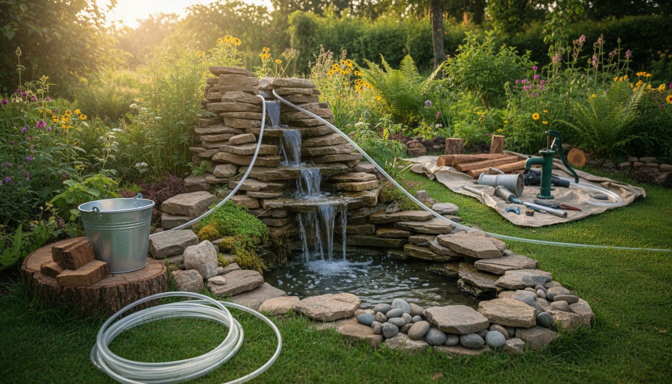 Découvrez comment fabriquer une fontaine sans pompe grâce à notre guide étape par étape, simple et écologique, pour une décoration d'intérieur ou d'extérieur originale.