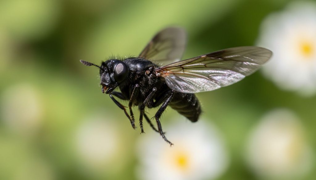Découvrez comment identifier facilement les insectes noirs volants grâce à nos conseils pratiques et astuces d'experts.