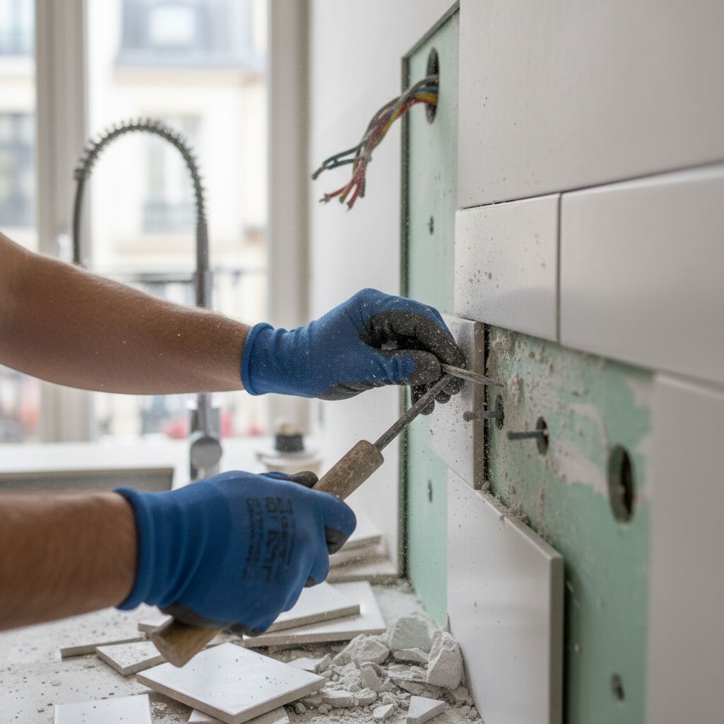 Découvrez des astuces efficaces pour enlever du carrelage sur du placo sans l’endommager, afin de réussir vos travaux de rénovation en toute sécurité.