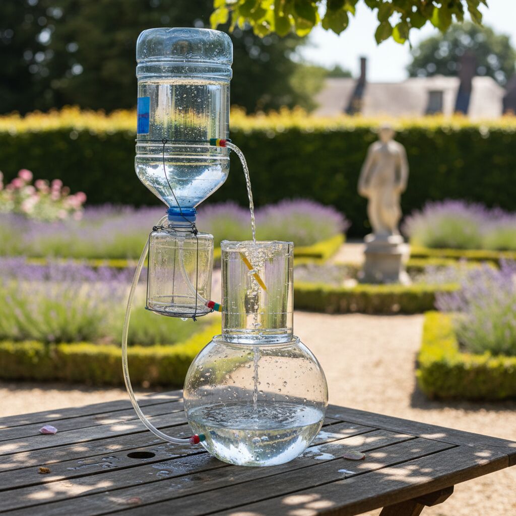 Apprenez à fabriquer une fontaine sans pompe grâce à notre guide étape par étape simple et illustré, idéal pour un décor naturel et écologique.