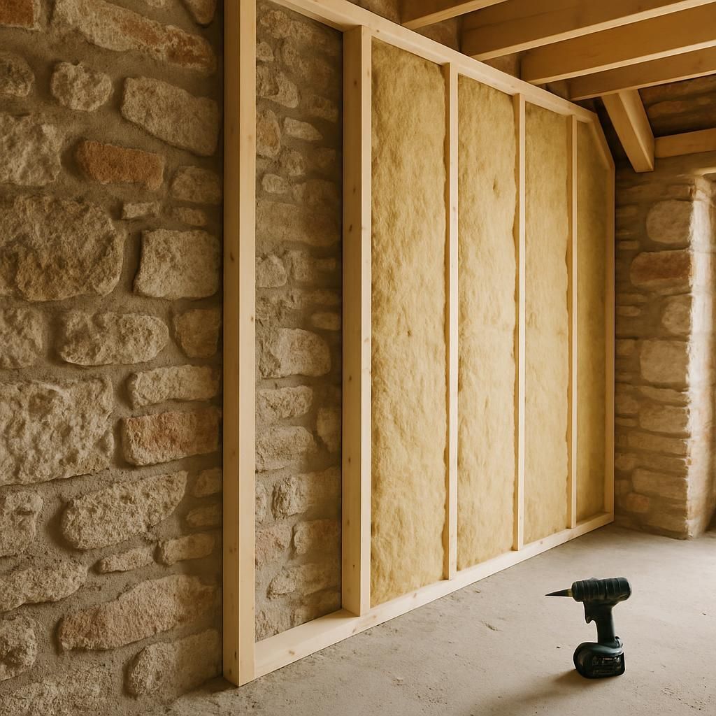 Découvrez comment isoler efficacement un mur en pierre en utilisant une lame d'air pour améliorer votre confort thermique et réduire les déperditions énergétiques.
