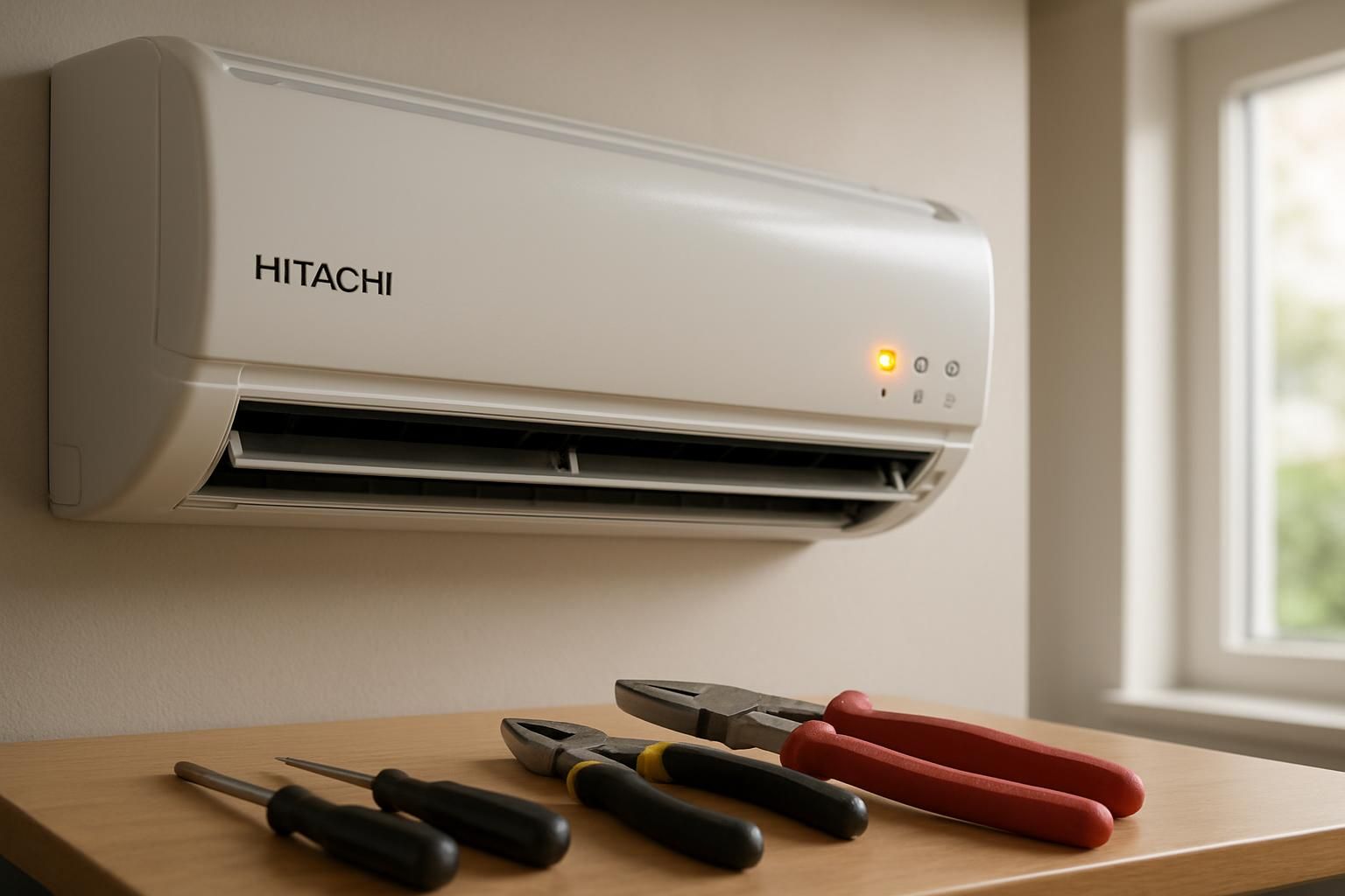 découvrez les causes possibles et les solutions à un voyant orange fixe sur votre climatisation hitachi pour un fonctionnement optimal.